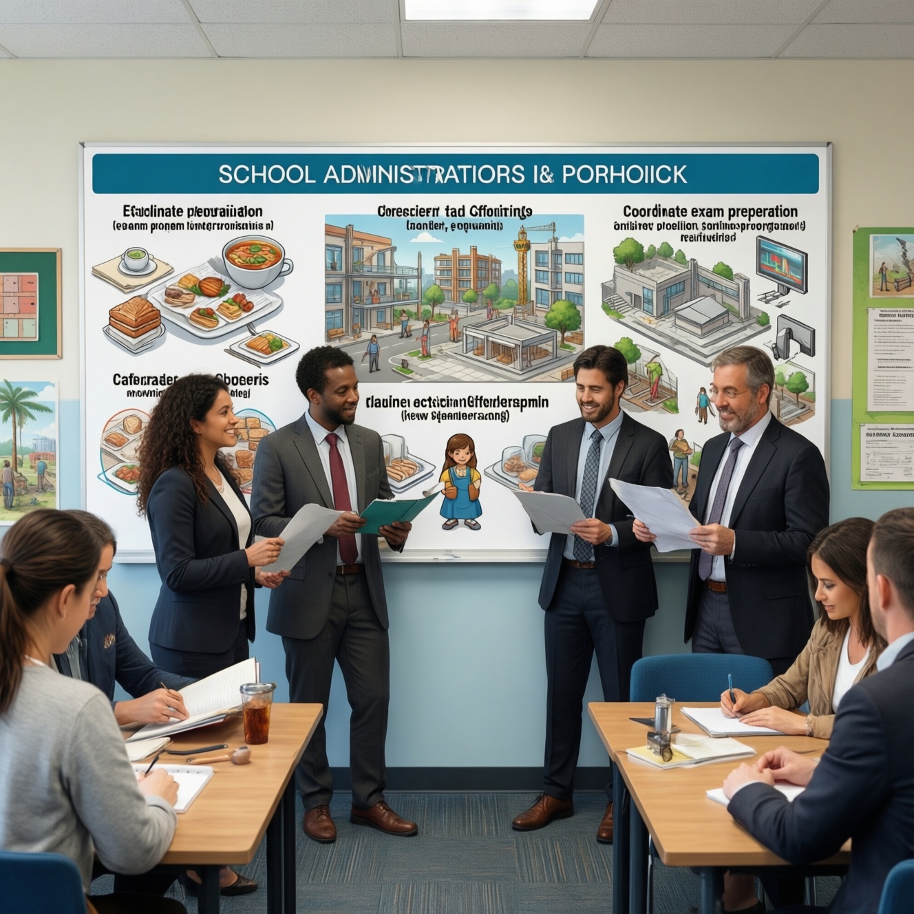 ЕГЭ и ОГЭ в образовании: ремонт школ, питание, кадры и новые программы