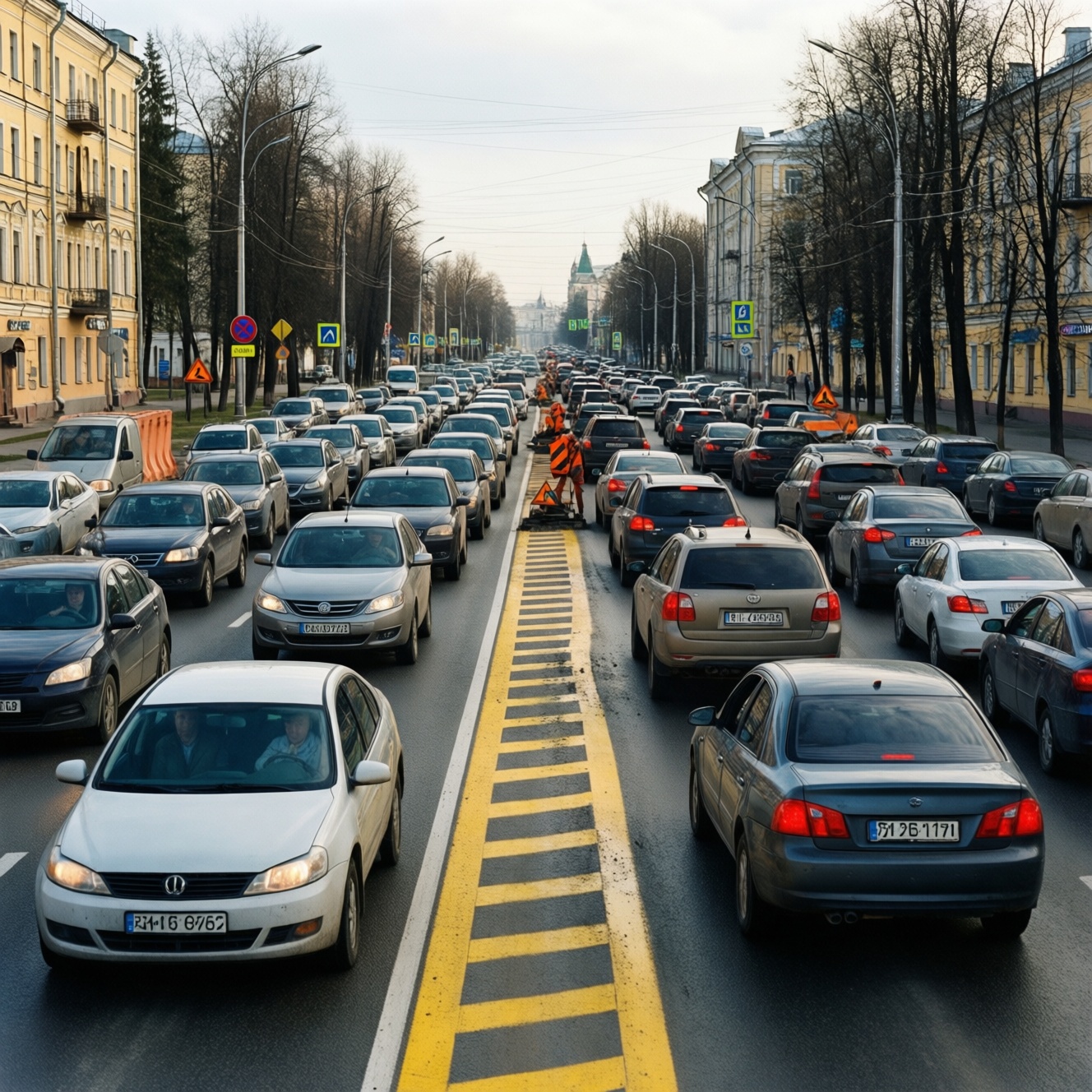 Транспортные изменения и пробки в Калининграде и на трассах области: актуальная ситуация